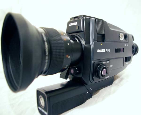 Bauer super8 camera